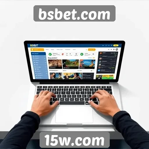 Interface e usabilidade do site bsbet.com