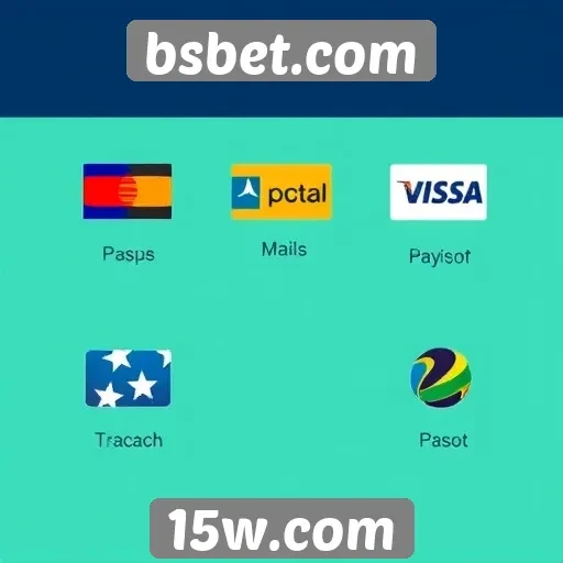 Métodos de pagamento disponíveis no bsbet.com